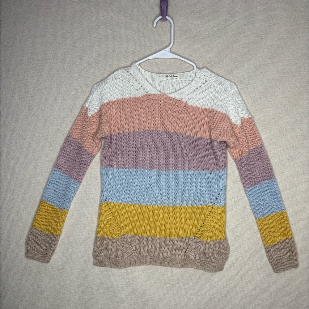 Full circle trends girls large sweater (14)